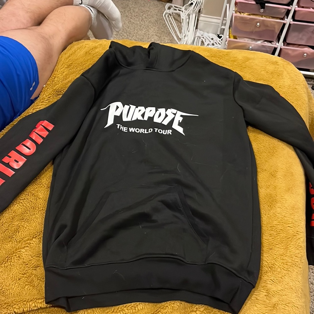 Justin Bieber Purpose world tour hoodie